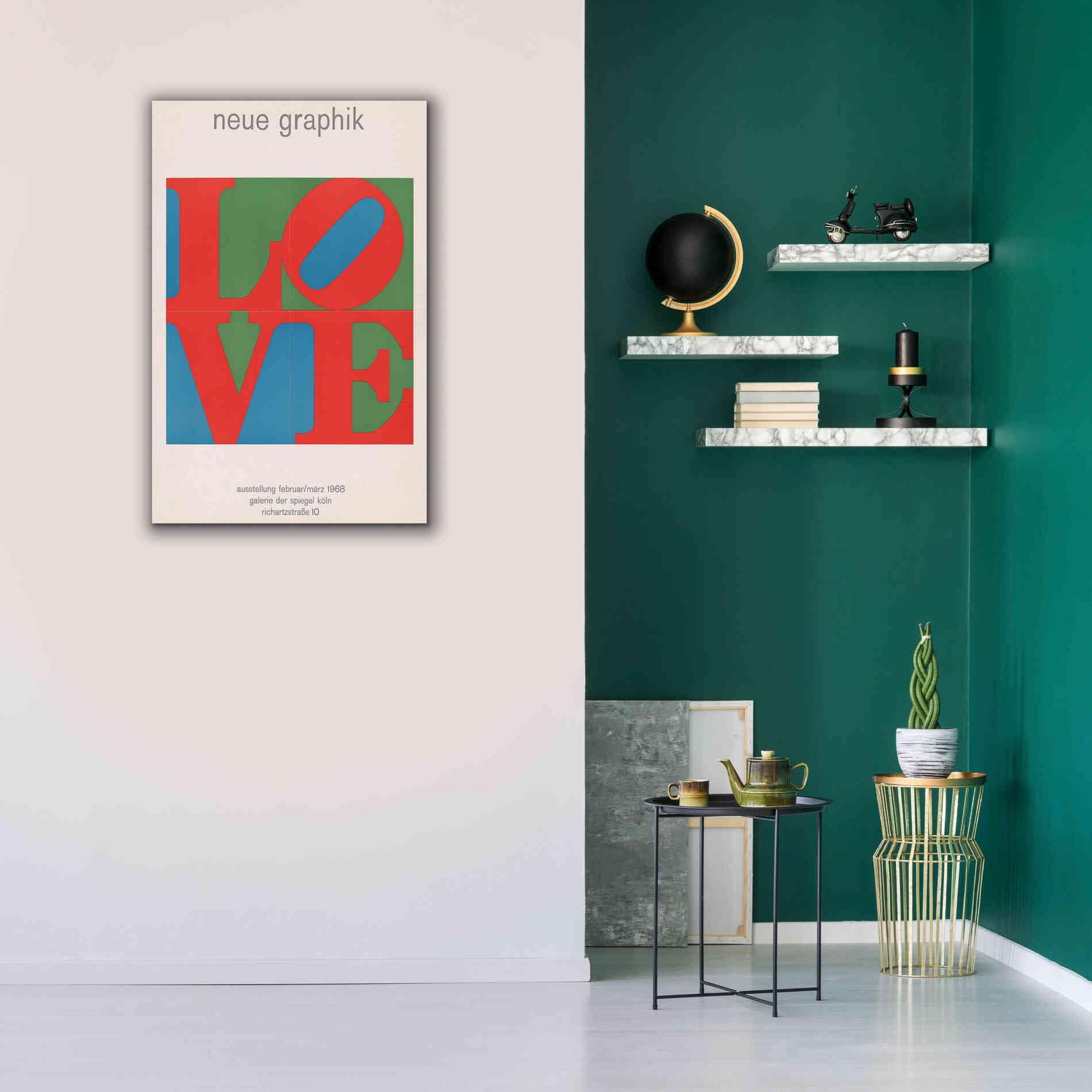 'Love. Neue Graphik (1968)' by Epic Portfolio, Giclee Canvas Wall Art,26x40
