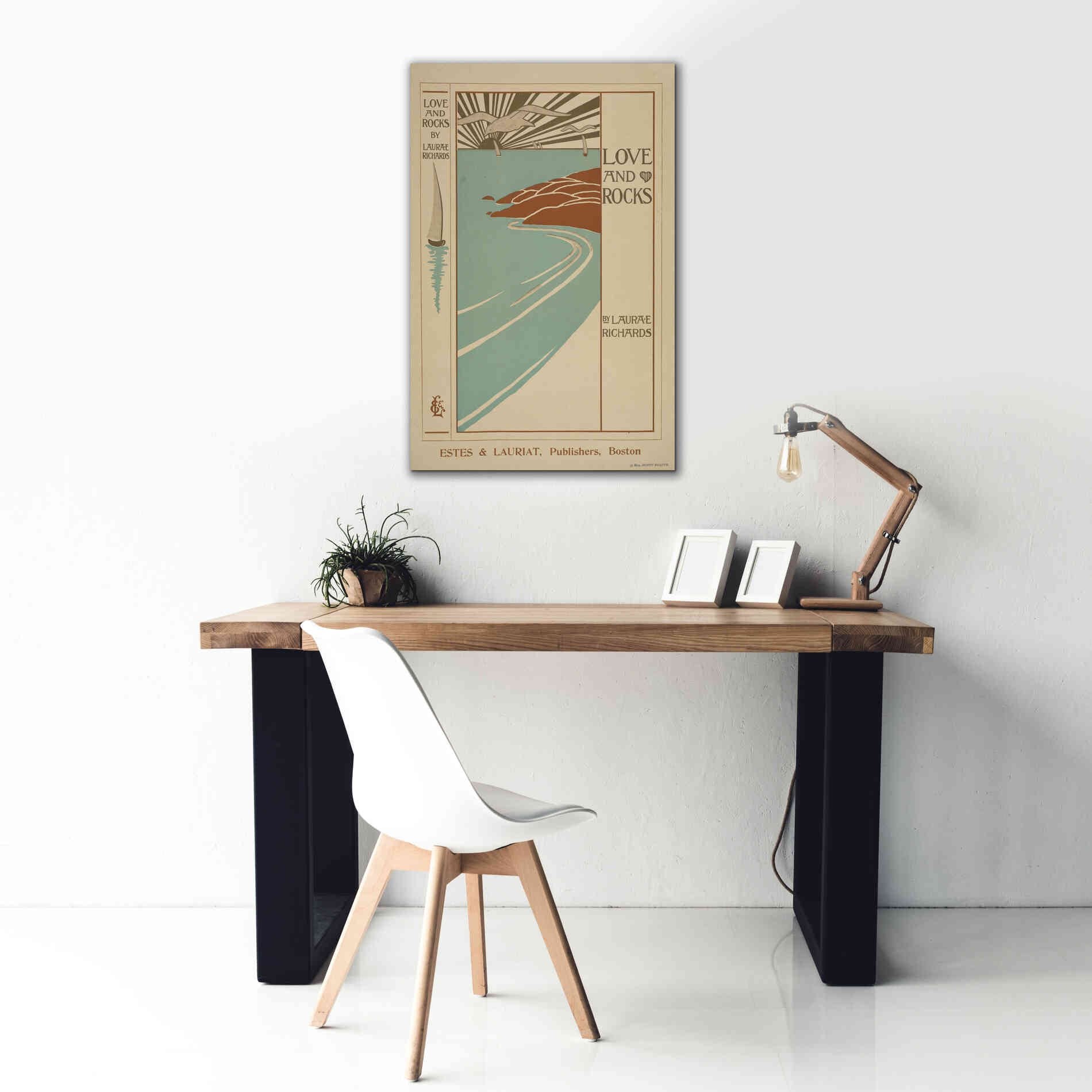 'Love And Rocks (1895 - 1917)' by Epic Portfolio, Giclee Canvas Wall Art,26x40