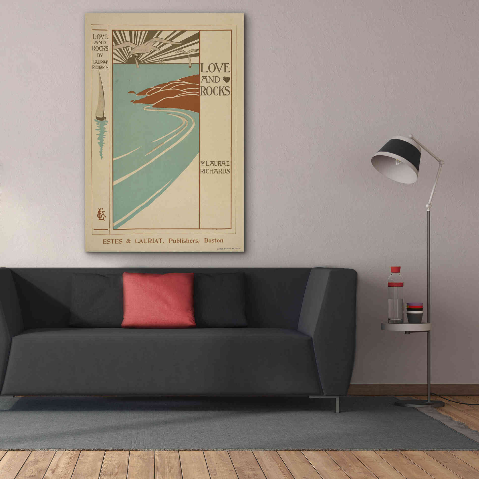 'Love And Rocks (1895 - 1917)' by Epic Portfolio, Giclee Canvas Wall Art,40x60