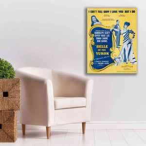 'I Can’T Tell Why I Love You, But I Do (1900)' by Epic Portfolio, Giclee Canvas Wall Art,26x34