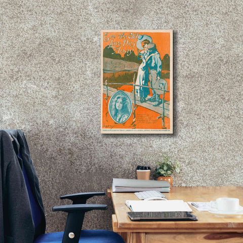 Image of 'Ere The Old Love Dies Away (1900)' by Epic Portfolio, Giclee Canvas Wall Art,18x26