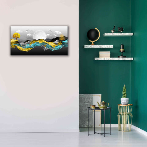 Image of Epic Graffiti'The Silky Mountains' by Epic Portfolio, Giclee Canvas Wall Art,40 x 20