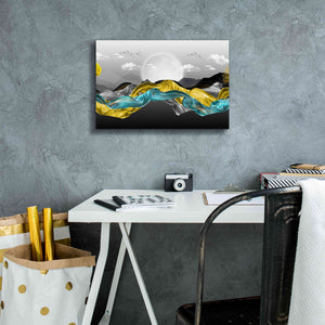 Epic Graffiti'The Silky Mountains Crop' by Epic Portfolio, Giclee Canvas Wall Art,18 x 12