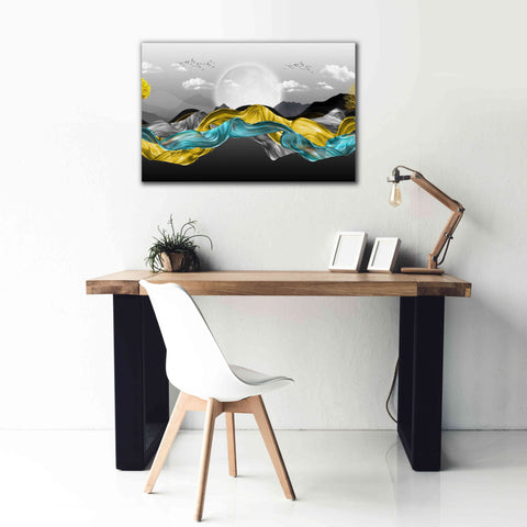 Image of Epic Graffiti'The Silky Mountains Crop' by Epic Portfolio, Giclee Canvas Wall Art,40 x 26