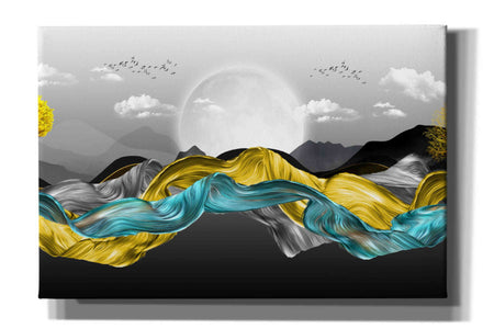 Epic Graffiti'The Silky Mountains Crop' by Epic Portfolio, Giclee Canvas Wall Art