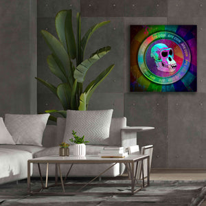 'Ape Crypto Coin' by Epic Portfolio, Canvas Wall Art,37 x 37