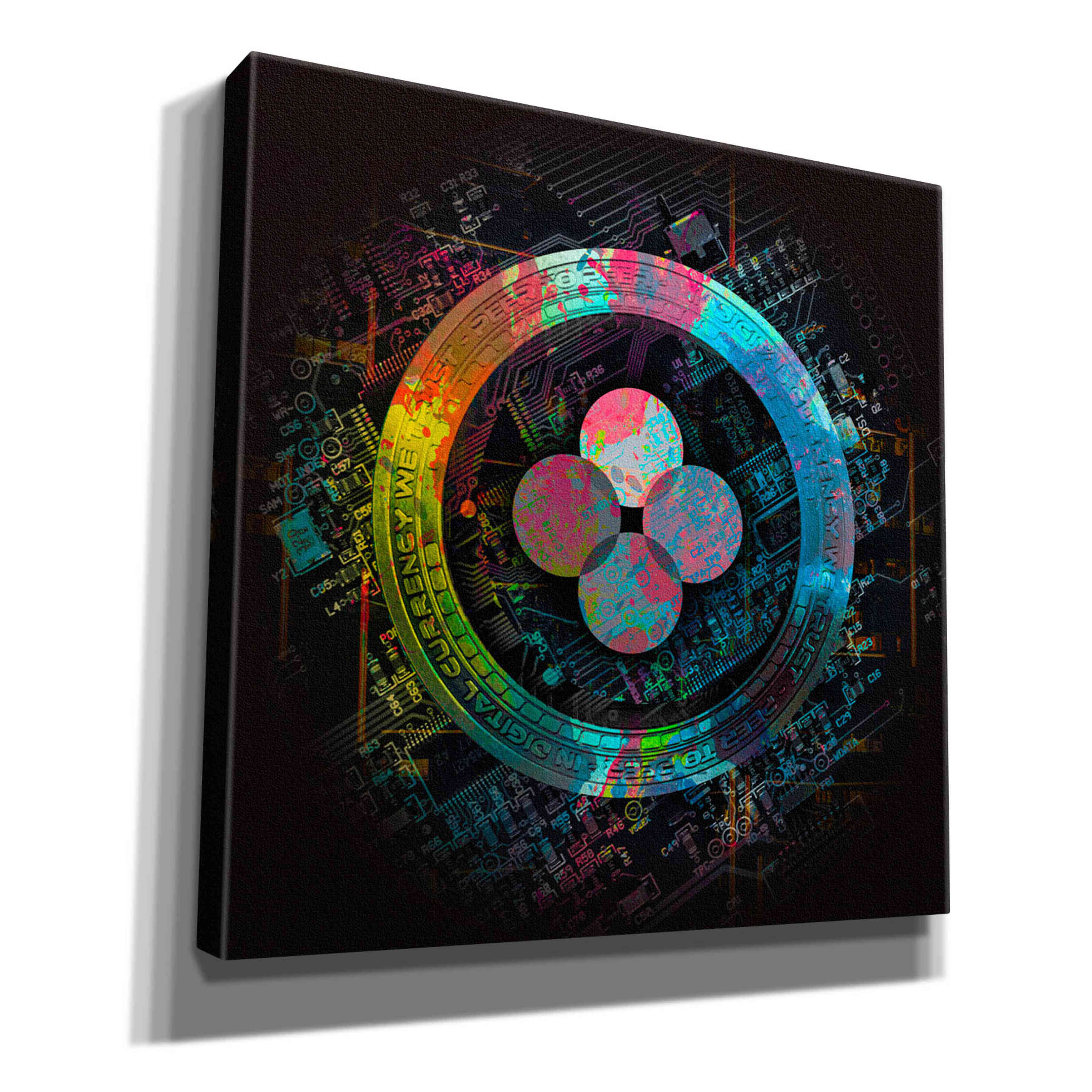'OKB Crypto Giga Coin' by Epic Portfolio, Canvas Wall Art