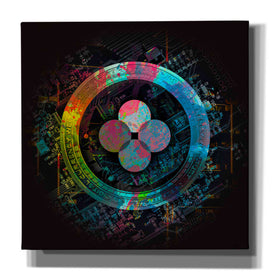 'OKB Crypto Giga Coin' by Epic Portfolio, Canvas Wall Art