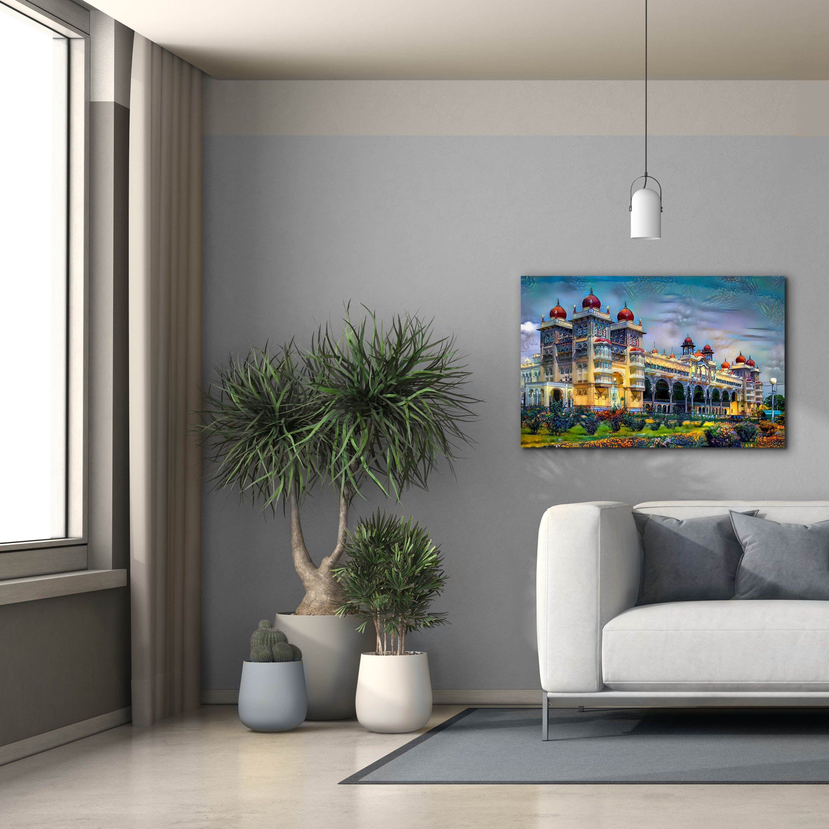 'Mysore India Royal Palace' by Pedro Gavidia, Canvas Wall Art,40 x 26