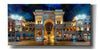 'Milan Italy Vitorio Emanuel II Night 2022' by Pedro Gavidia, Canvas Wall Art