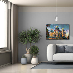 'Chihuahua Mexico Quinta Gameros' by Pedro Gavidia, Canvas Wall Art,40 x 26