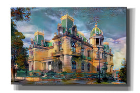 'Chihuahua Mexico Quinta Gameros' by Pedro Gavidia, Canvas Wall Art