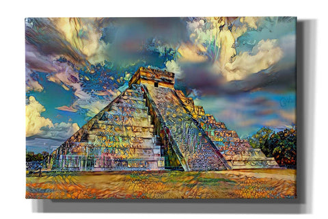 Image of 'Yucatan Mexico Chichen Itza' by Pedro Gavidia, Canvas Wall Art