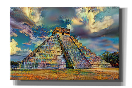 'Yucatan Mexico Chichen Itza' by Pedro Gavidia, Canvas Wall Art