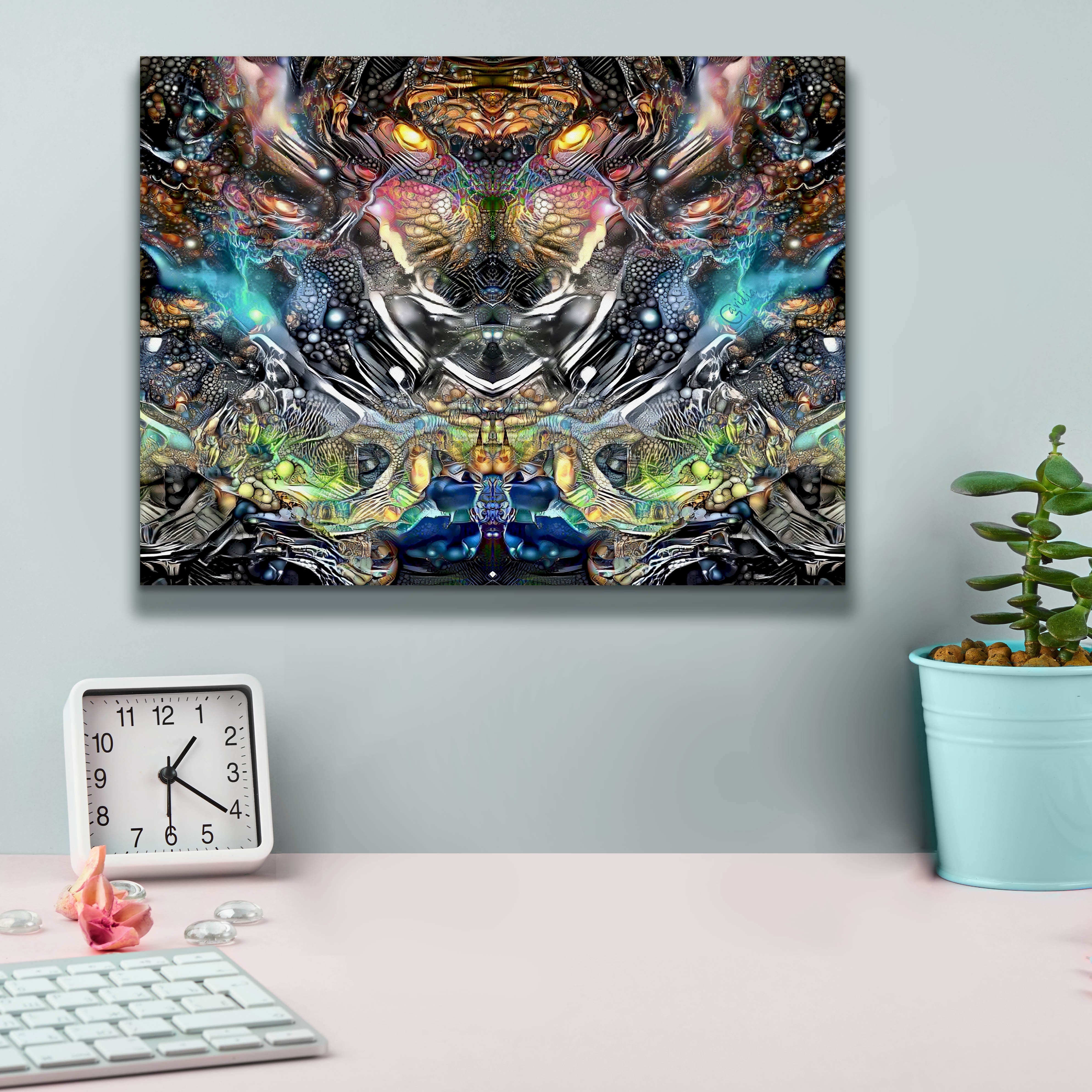 'Wild' by Pedro Gavidia, Canvas Wall Art,16 x 12