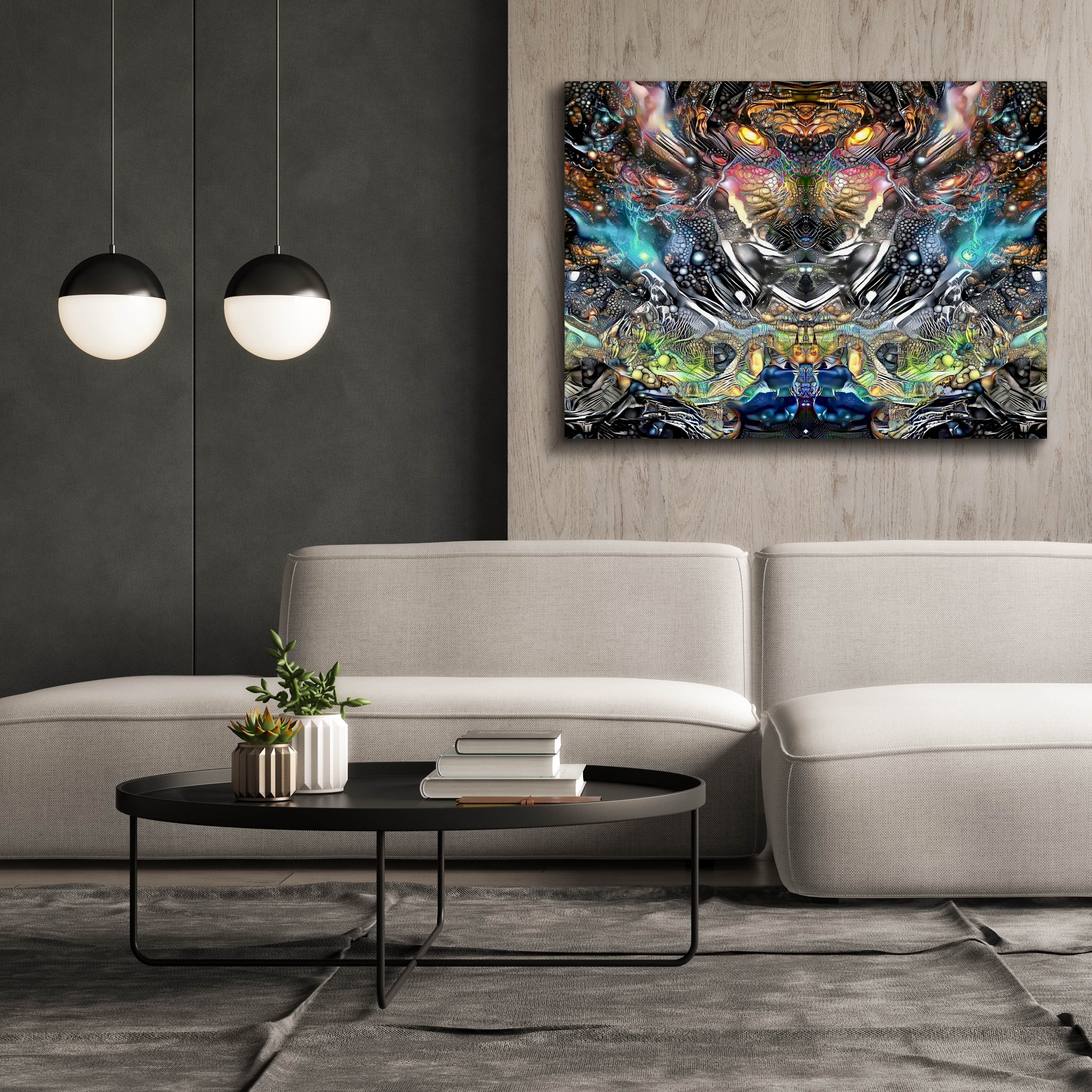 'Wild' by Pedro Gavidia, Canvas Wall Art,54 x 40