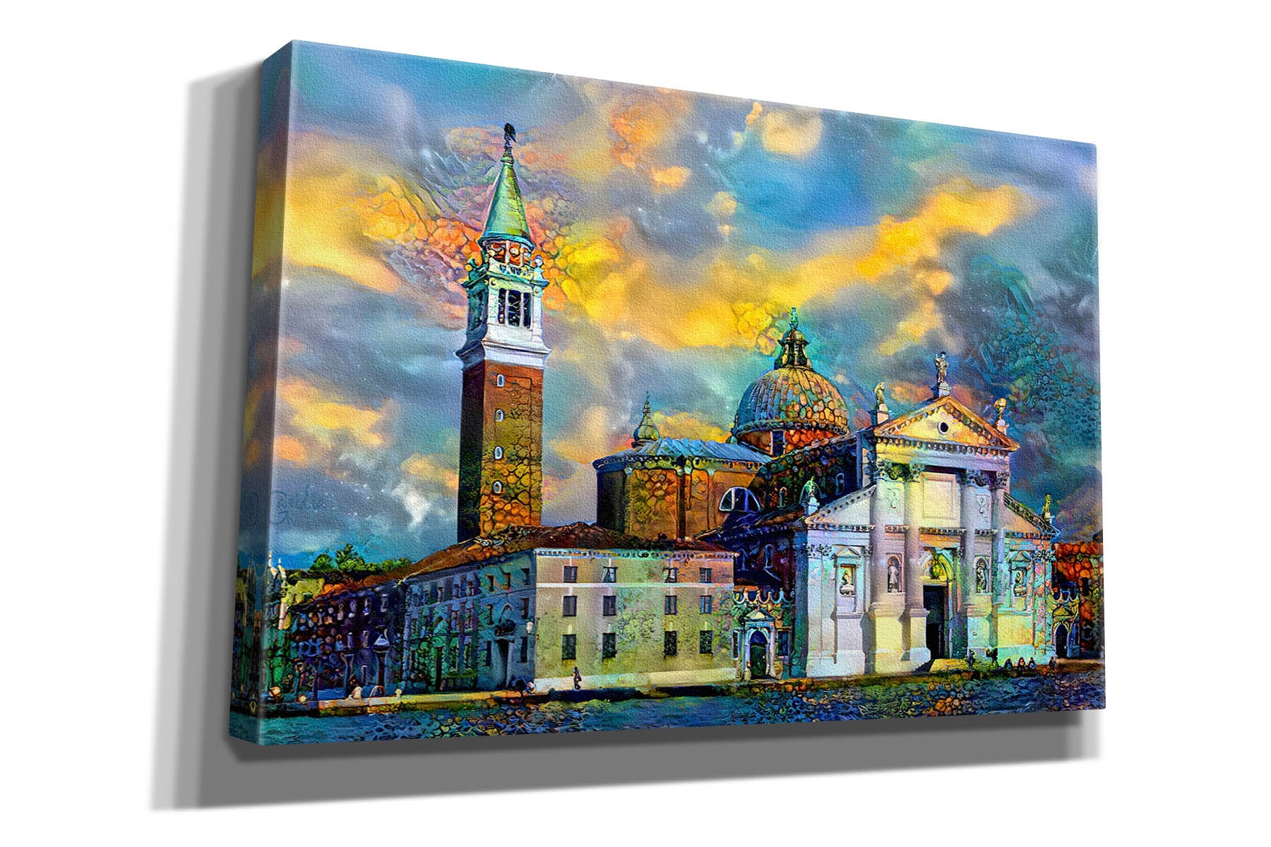 'Venice Italy Church of San Giorgio Maggiore' by Pedro Gavidia, Canvas Wall Art