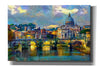 'Vatican City Saint Peter Basilica and bridge by day' by Pedro Gavidia, Canvas Wall Art