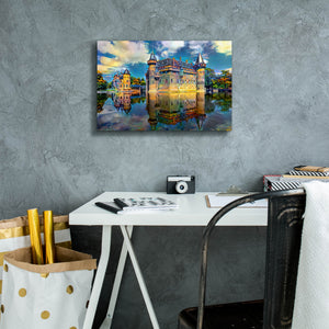 'Ultrecht Netherlands De Haar Castle' by Pedro Gavidia, Canvas Wall Art,18 x 12