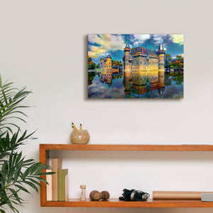'Ultrecht Netherlands De Haar Castle' by Pedro Gavidia, Canvas Wall Art,18 x 12