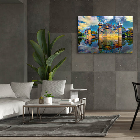 Image of 'Ultrecht Netherlands De Haar Castle' by Pedro Gavidia, Canvas Wall Art,60 x 40
