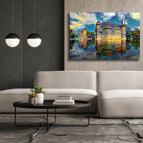 Image of 'Ultrecht Netherlands De Haar Castle' by Pedro Gavidia, Canvas Wall Art,60 x 40