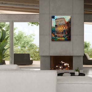 'Rome Italy Colosseum' by Pedro Gavidia, Canvas Wall Art,26 x 34