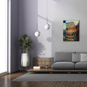 'Rome Italy Colosseum' by Pedro Gavidia, Canvas Wall Art,26 x 34