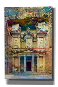 'Petra Jordan' by Pedro Gavidia, Canvas Wall Art