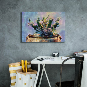 'Paris France Quadriga at Grand Palais' by Pedro Gavidia, Canvas Wall Art,26 x 18