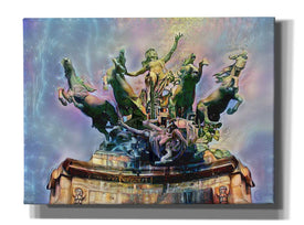 'Paris France Quadriga at Grand Palais' by Pedro Gavidia, Canvas Wall Art
