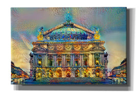 'Paris France Opera Garnier' by Pedro Gavidia, Canvas Wall Art
