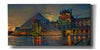 'Paris France Louvre Museum at dusk' by Pedro Gavidia, Canvas Wall Art