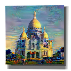 'Paris France Basilica of the Sacred Heart Sacre Coeur' by Pedro Gavidia, Canvas Wall Art