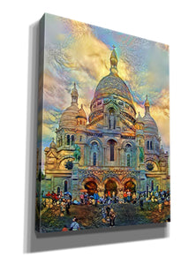 'Paris France Basilica of the Sacred Heart Sacre Coeur 2' by Pedro Gavidia, Canvas Wall Art