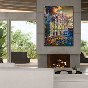 'Milan Italy Domm Cathedral' by Pedro Gavidia, Canvas Wall Art,40 x 54