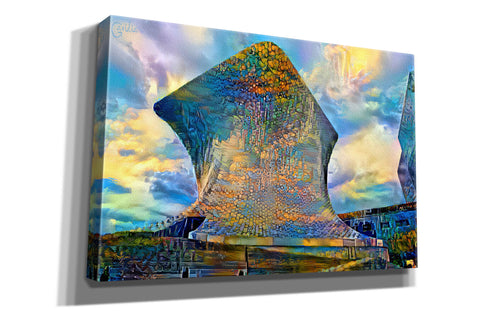 Image of 'Mexico City Soumaya Museum' by Pedro Gavidia, Canvas Wall Art