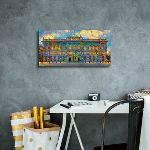 'Mexico City National Museum of Art' by Pedro Gavidia, Canvas Wall Art,24 x 12
