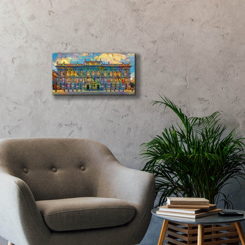 Image of 'Mexico City National Museum of Art' by Pedro Gavidia, Canvas Wall Art,24 x 12