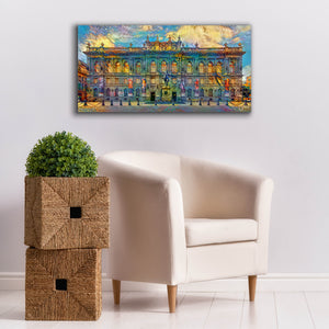 'Mexico City National Museum of Art' by Pedro Gavidia, Canvas Wall Art,40 x 20