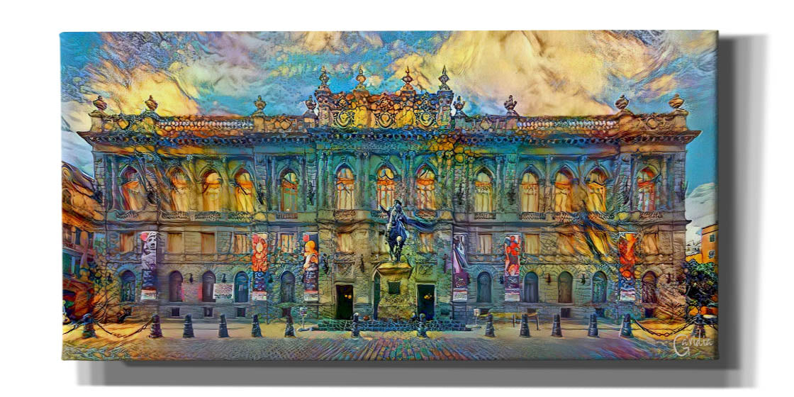 'Mexico City National Museum of Art' by Pedro Gavidia, Canvas Wall Art