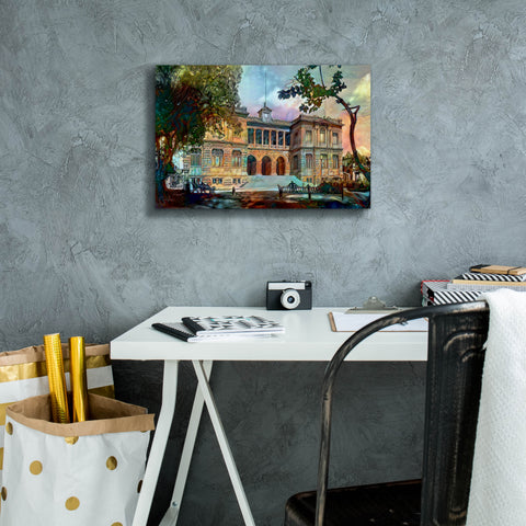 Image of 'Mexico City Museum of Geology' by Pedro Gavidia, Canvas Wall Art,18 x 12
