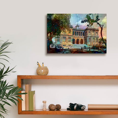 Image of 'Mexico City Museum of Geology' by Pedro Gavidia, Canvas Wall Art,18 x 12