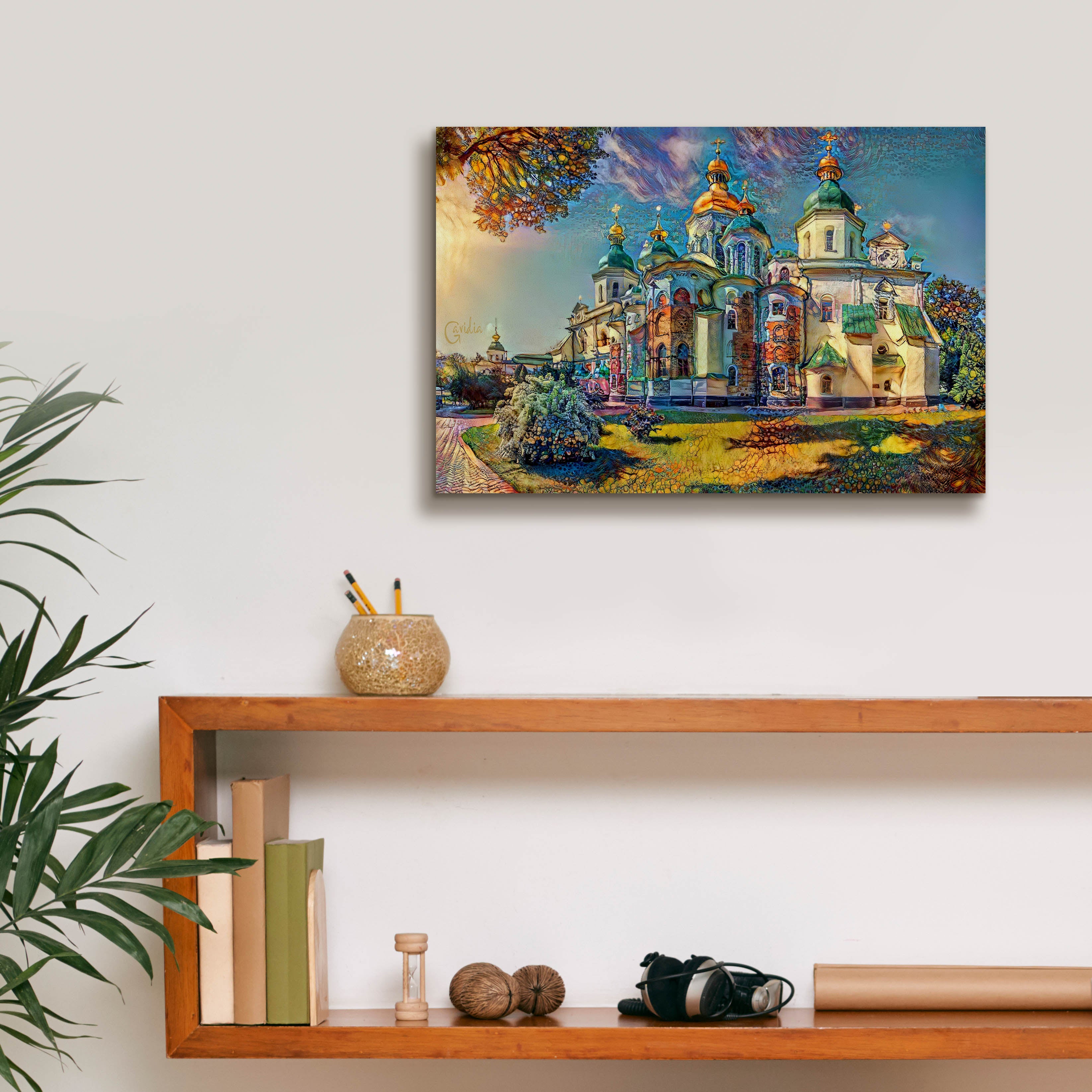 'Kyiv Ukraine Saint Sophia Cathedral' by Pedro Gavidia, Canvas Wall Art,18 x 12