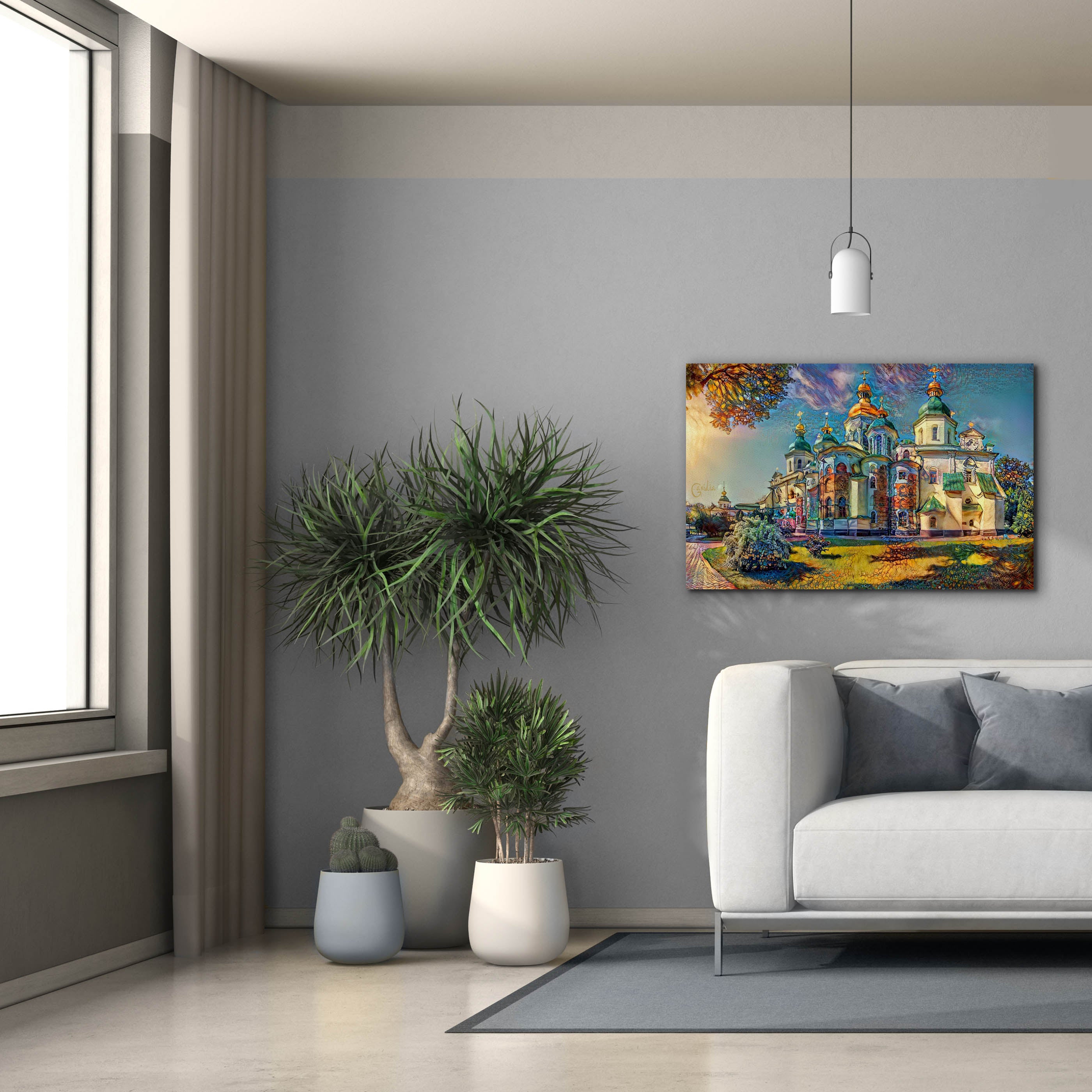 'Kyiv Ukraine Saint Sophia Cathedral' by Pedro Gavidia, Canvas Wall Art,40 x 26