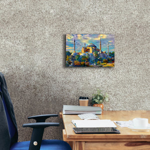'Istanbul Turkey Hagia Sophia' by Pedro Gavidia, Canvas Wall Art,18 x 12