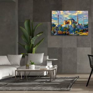 'Istanbul Turkey Hagia Sophia' by Pedro Gavidia, Canvas Wall Art,60 x 40