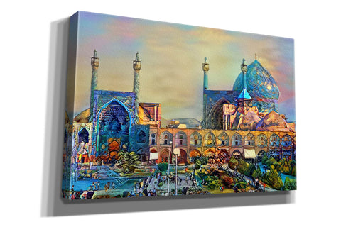 Image of 'Isfahan Iran Imam Khomeini Mosque' by Pedro Gavidia, Canvas Wall Art