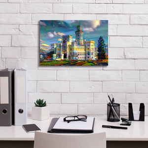 'Hluboka nad Vltavou Czech Republic Hluboka Castle' by Pedro Gavidia, Canvas Wall Art,18 x 12