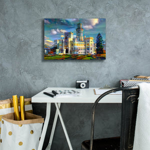 'Hluboka nad Vltavou Czech Republic Hluboka Castle' by Pedro Gavidia, Canvas Wall Art,18 x 12